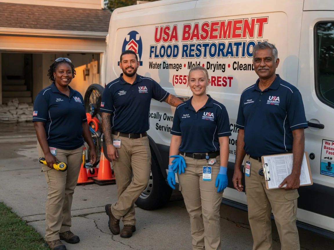 Basement Flood Cleanup company in Columbia Station, OH